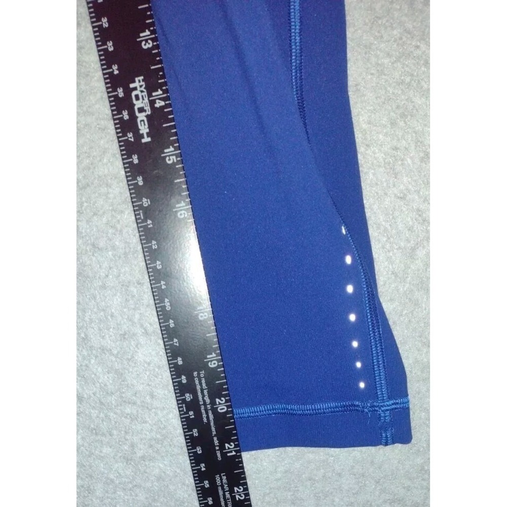 Lululemon Leggings Swift Speed High-Rise Crop Blazer Blue Size 6 - Picture 4 of 7